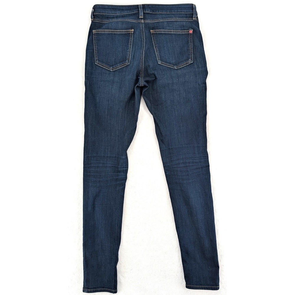 Spanx The Slim-X Skinny Jeans Dark Wash Stretch Denim Size 28